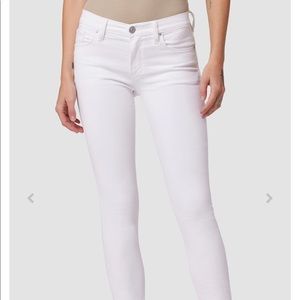 Hudson Nico Super Skinny White Jeans